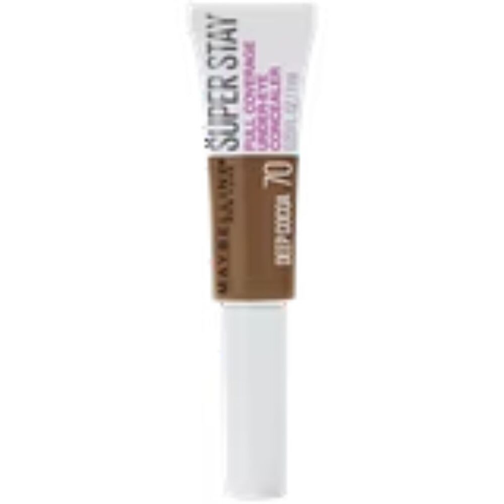 Maybelline Super Stay Full Coverage, Long Lasting UnderEye Concealer, Deep Cocoa